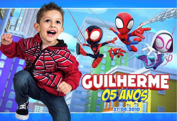 30 Foto Imã - Foto Lembrança - Spidey e Seus Amigos