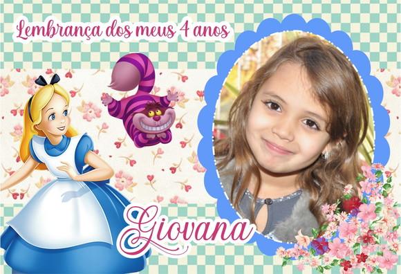 30 Foto Imã Personalizado - Alice no País das Maravilhas
