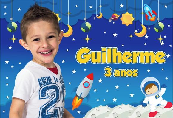 30 Foto Imã Personalizado - Lembranças Astronauta