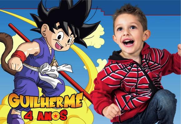 30 Foto Imã Personalizado Dragon Ball