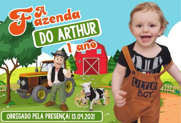 30 Foto Imã Personalizado Fazenda do Zenón