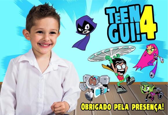 30 Foto Imã Personalizado Jovens Titãns