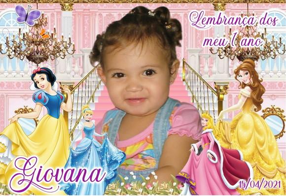 40 Foto Imã Personalizado Princesas Disney Foto Lembrança
