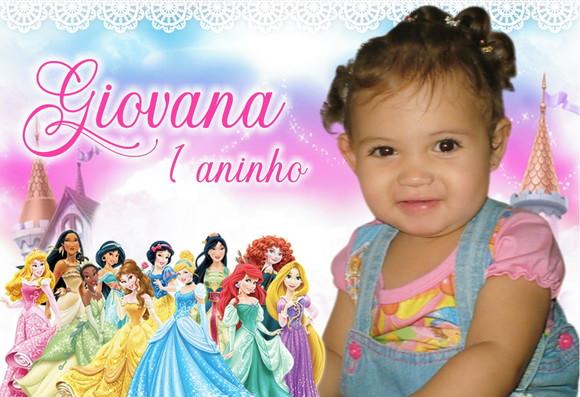 40 Foto Imã Personalizado Princesas Disney Foto Lembrança