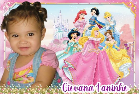 40 Foto Imã Personalizado Princesas Disney Foto Lembrança