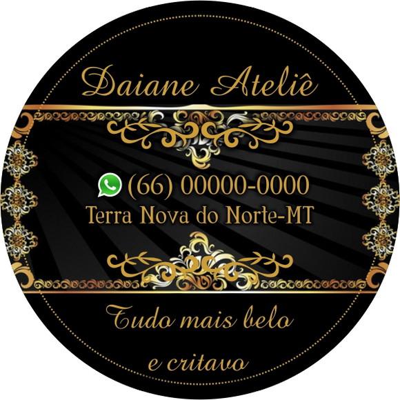 Adesivo Etiqueta Latinhas - 100 unidades