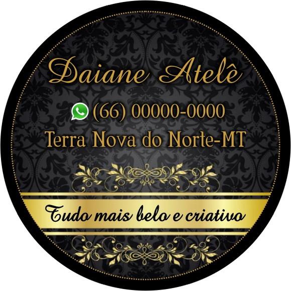 Adesivo Etiqueta Latinhas - 100 unidades
