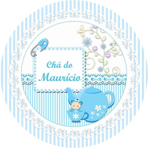 Adesivo Etiqueta Latinhas - Chá de Bebê Personalizados