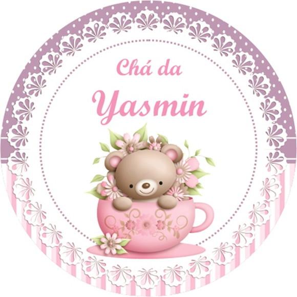 Adesivo Etiqueta Latinhas - Chá de Bebê Personalizados