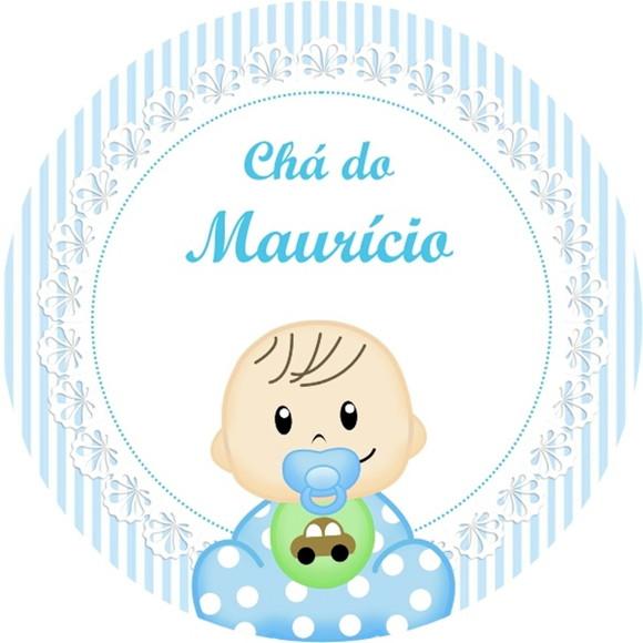 Adesivo Etiqueta Latinhas - Chá de Bebê Personalizados