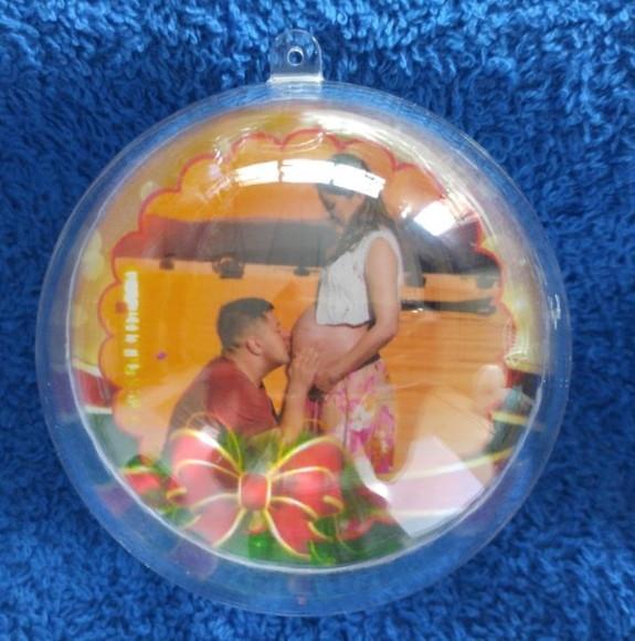 Bola De Natal - Acrílico Personalizada 90 Unidades