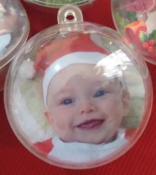 Bola De Natal - Acrílico Personalizada 95 Unidades