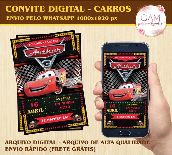 Convite Arte Digital Peronsalizado