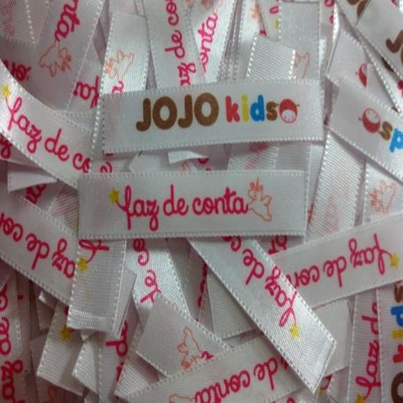 Etiquetas de Cetim Personalizadas 10mm ( 50 Unidades )