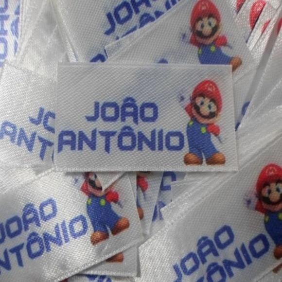 Etiquetas de Cetim Personalizadas 22mm ( 50 Unidades )