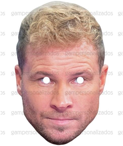 Máscara Personalizada Backstreet Boys com Furo