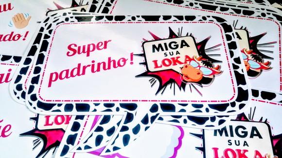 Plaquinhas Personalizadas, Plaquinhas Divertidas