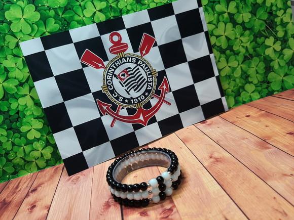 Pulseira Miçanga Porcelana Timão 3 Cores