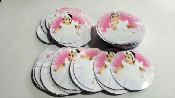 Toppers 3cm Para Doces - Kit Com 300