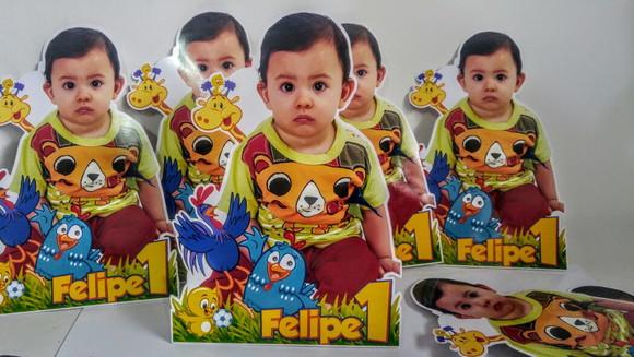 Totens de Mesa Personalizados 18cm - Display