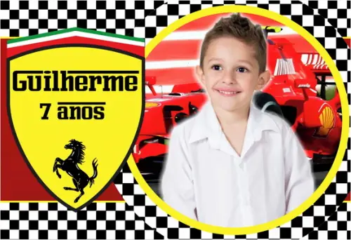 20 Foto Imã - Foto Lembrança - Ferrari