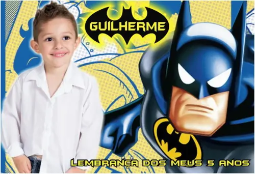 20 Foto Imã -Personalizado - Lembranças Batman