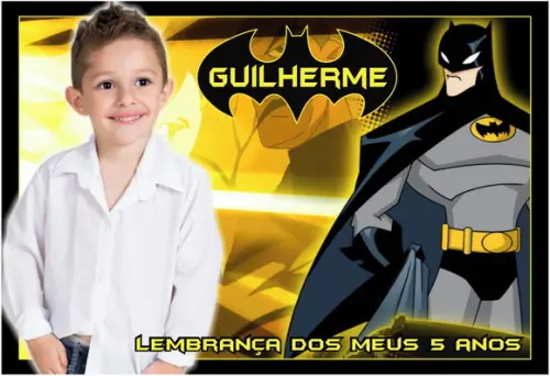 20 Foto Imã -Personalizado - Lembranças Batman