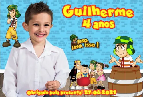 20 Foto Imã 10x15 - Chaves - Foto Lembrança