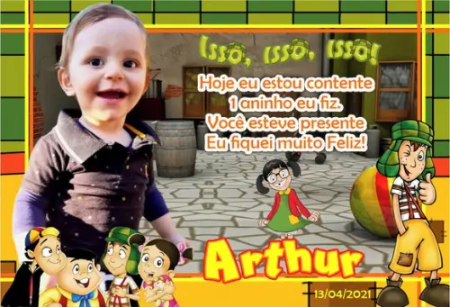 20 Foto Imã 10x15 - Chaves - Foto Lembrança