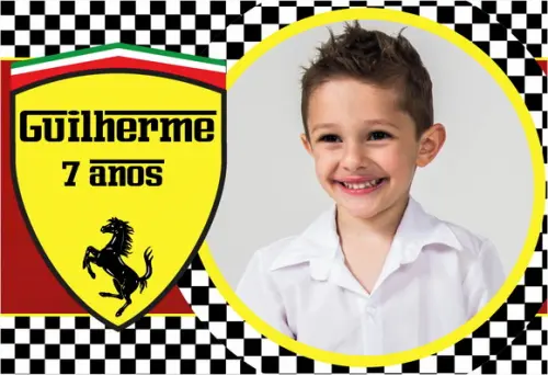 20 Foto Imã 10x15 - Foto Lembrança - Ferrari