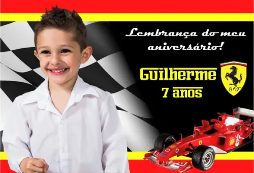 20 Foto Imã 10x15 - Foto Lembrança - Ferrari