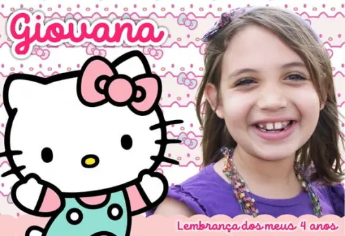 20 Foto Imã Lembrancinhas - Hello Kitty