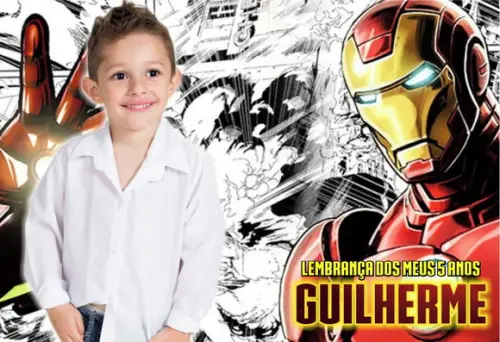 20 Foto Imã Lembrancinhas - Homem de Ferro