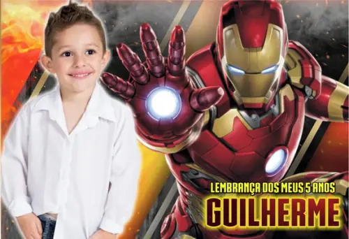 20 Foto Imã Lembrancinhas - Homem de Ferro