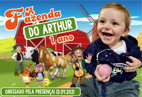 20 Foto Imã Personalizado Fazenda do Zenón
