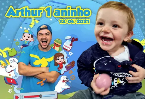 20 Foto Imã Personalizado Luccas Neto