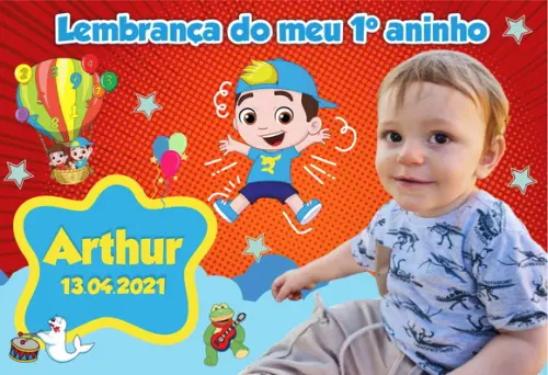 20 Foto Imã Personalizado Luccas Neto