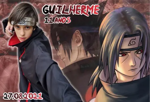 20 Foto Imã Personalizado Naruto Itachi