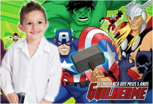 20 Foto Imã Personalizados - Vingadores