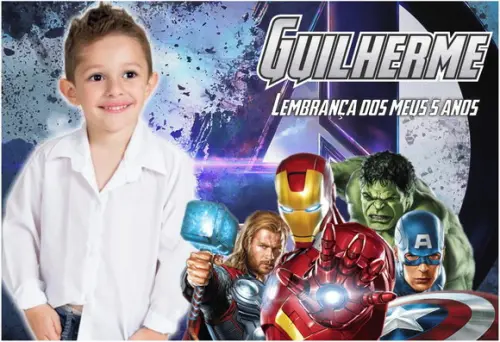 20 Foto Imã Personalizados - Vingadores