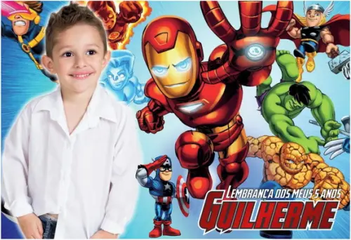 20 Foto Imã Personalizados - Vingadores