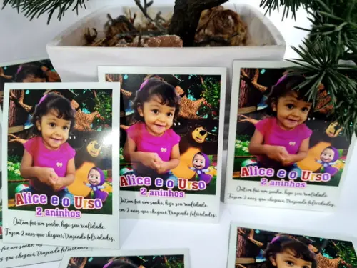 20 Foto Imã Polaróide Personalizado Temático