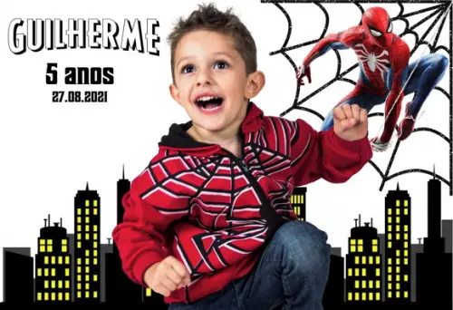 25 Foto Imã - Foto Lembrança - Homem Aranha