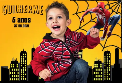 25 Foto Imã - Foto Lembrança - Homem Aranha
