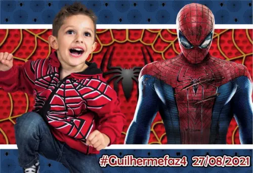 25 Foto Imã - Foto Lembrança - Homem Aranha