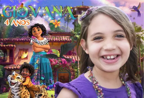 25 Foto Imã Lembrancinhas - Encanto Disney