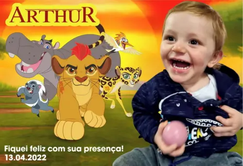 25 Foto Imã Personalizado - A Guarda do Leão