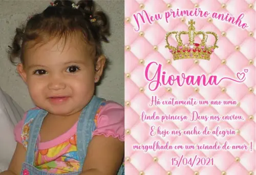 25 Foto Imã Personalizado - Realeza - Foto Lembrança