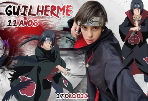 25 Foto Imã Personalizado Naruto Itachi