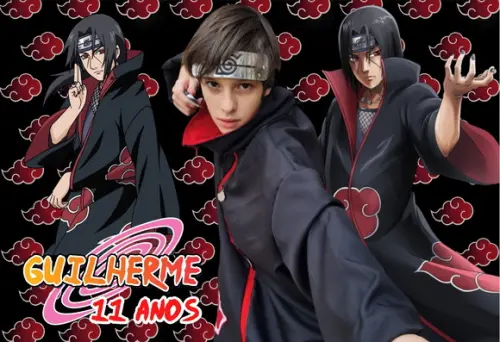 25 Foto Imã Personalizado Naruto Itachi